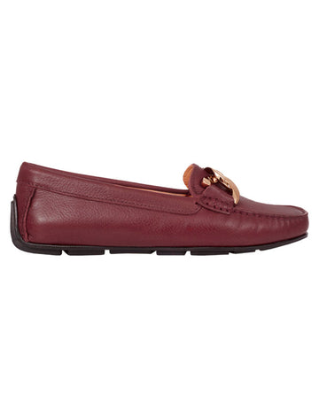Femme Mocassin Giulia Burgundy