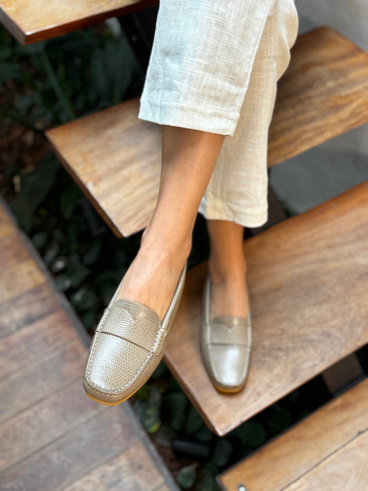 Femme Mocassin Alice Kakhi